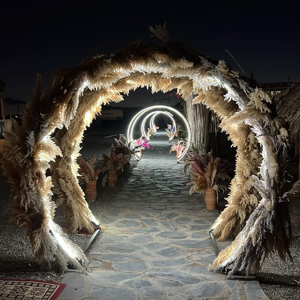 Dîner et spectacle au désert d'Agafay