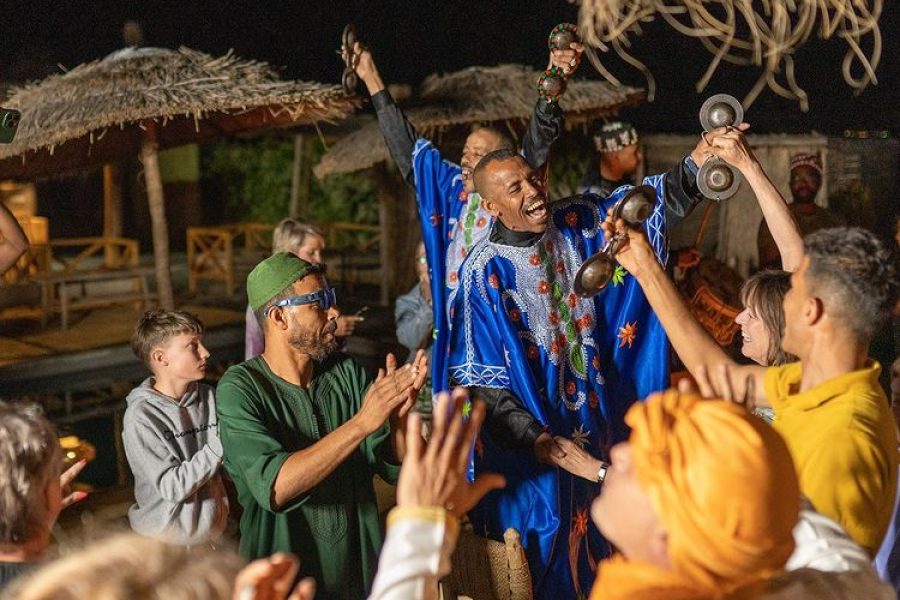 Cena en el desierto de Agafay: una experiencia mágica con Agafay Day Pass